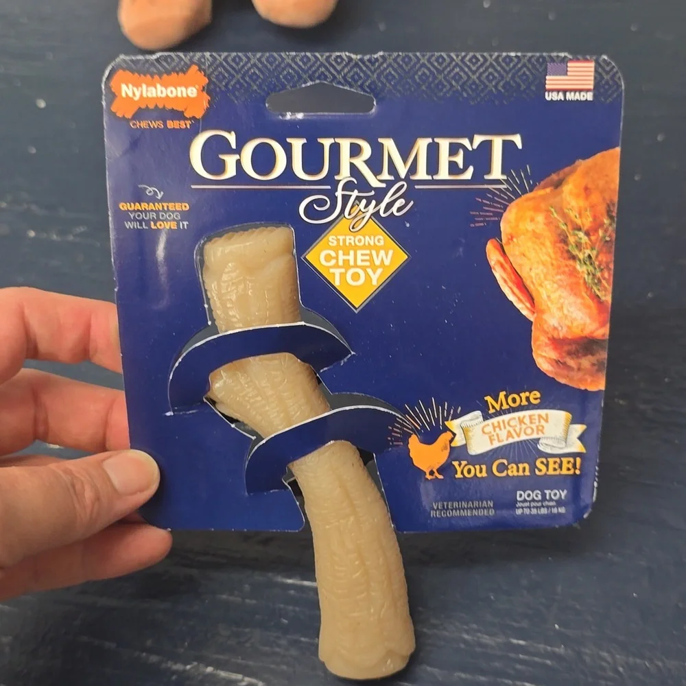 Nylabone Gourmet Style Dog Chew Toy‎ NWT